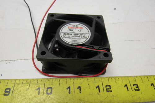 Pelonis R6025y12bplb1-7 12vdc Computer Cooling Fan .70a Aal
