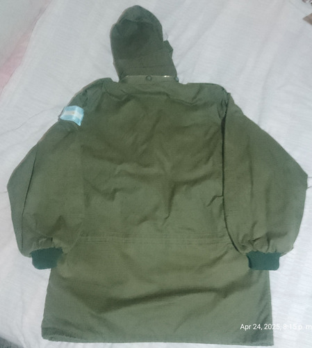 Campera/ Gabán Ejército Verde Oliva (usado) (Usado)