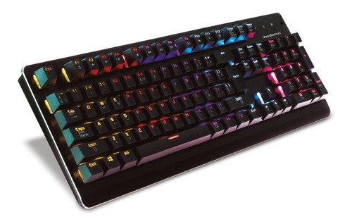 Teclado Gamer Mecánico Redlemon Con Iluminación Rgb (Usado)