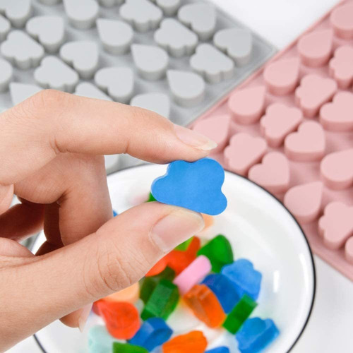 Moldes De Silicona Para Caramelos, Diseño De Nube De Agua, F