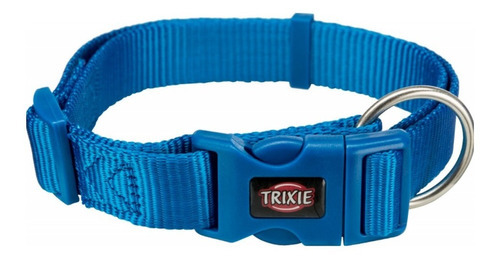 Collar Premium Trixie L-xl Para Perros Ideal Golden Dalmata Color Azul