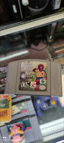 Internarional Super Star Soccer Pro 98 Nintendo 64 Original 