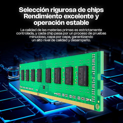 Memoria Ram 4gb Ddr3l 1600 Tecmiyo Mhz Para Pc Escritorio