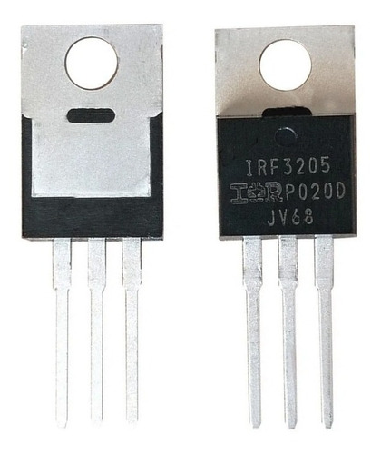 Imagem 2 de 2 de Kit 20 Irf3205 Transistor Irf3205 Mosfet Irf3205 Original