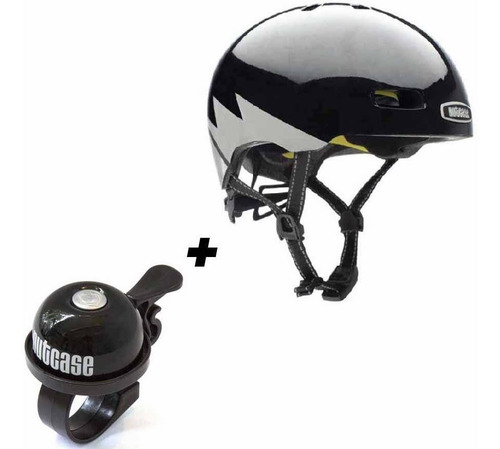 Casco Street Darth Lightnin Reflective Mips Helmet Nutcase C