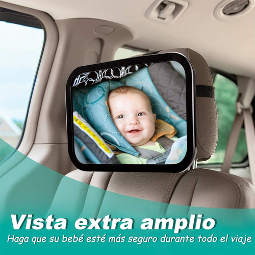 Espejo Retrovisor Para Seguridad Del Bebé Importado