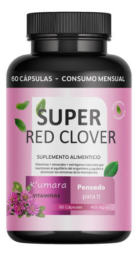 Multivitamínico Mujer Menopausia Super Red Clover