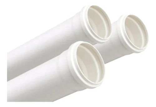 Tuberia Sanitario Blanco 40mm 6mts C/goma