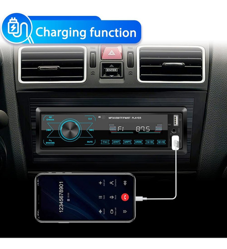 Reproductor Mp3 Bluetooth Para Coche M10 Touch Dual Usb