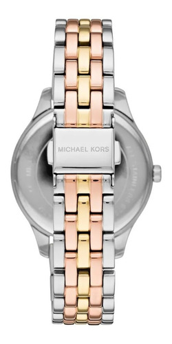 Relógio Michael Kors - Mk6642/1kn Cor da correia Prateado e Rosé Cor do bisel Rosê Cor do fundo Branco