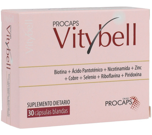 Vitybell Cabello Uñas X 30 Caps - Unidad a $2666