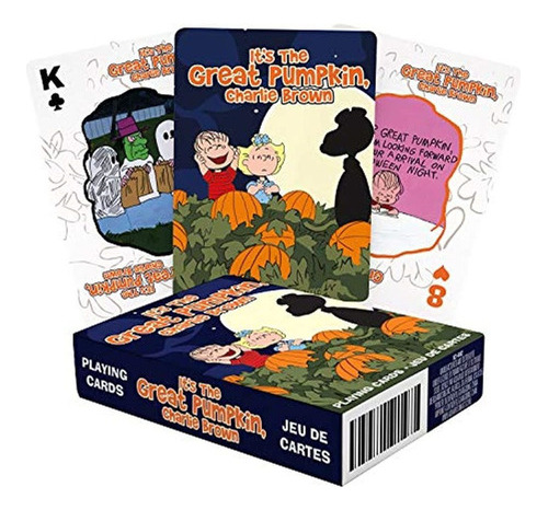 Juego De Cartas  Cacahuetes  Gran Calabaza Poker Nuevo 52462