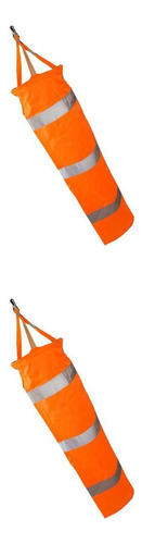 2pcs Oxford Windsock Bolsa De Calcetín Colgante Con Tiras