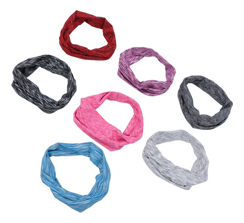 Diademas Deportivas Antideslizantes De 7 Colores, 7 Colores
