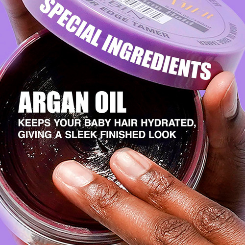 Gel Fixação Cabelo Ebin Edge Tamer E.f Hold 24-hr 180ml