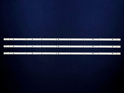 Kit Leds Ghia G43dfhd / G43d (3tiras 8led) - Aluminio, Nuevo