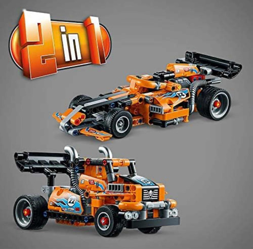Lego Technic 42104 Camión De Carreras 2 En 1. 227 Pzs