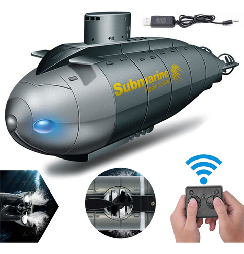 Minisubmarino Con Control Remoto En 6 Direcciones, Acuario,