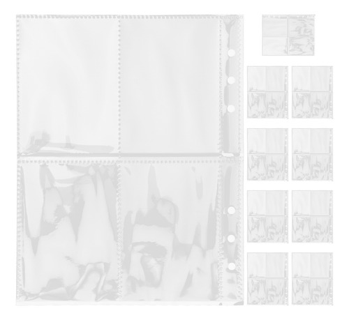 Carpeta De Fotos Con Hojas Sueltas Para Tarjetas Fotográfica