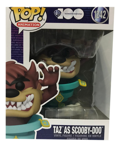 Funko Pop Anime Warner Bros 100 Taz As Scooby-doo