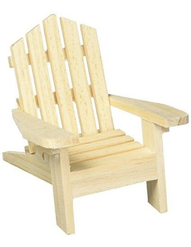 Darice 913267 Silla Pequeña De Madera Adirondack