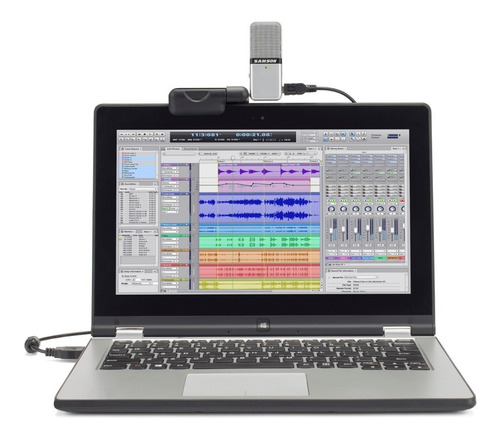 Micrófono Samson Go Mic Usb Condenser Multipatrón Mkz