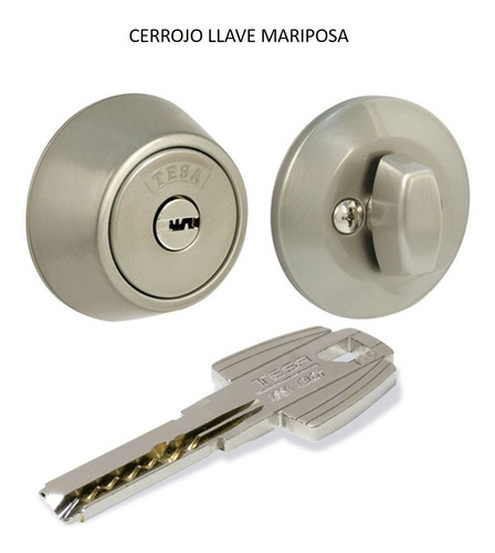 Cerrojo Tesa T60 Alta Seguridad Antibumping Anti Taladro 546