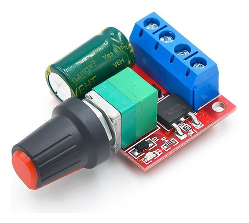 Pwm Dc Motor 5-28v Control Velocidad Led Dimmer Módulo