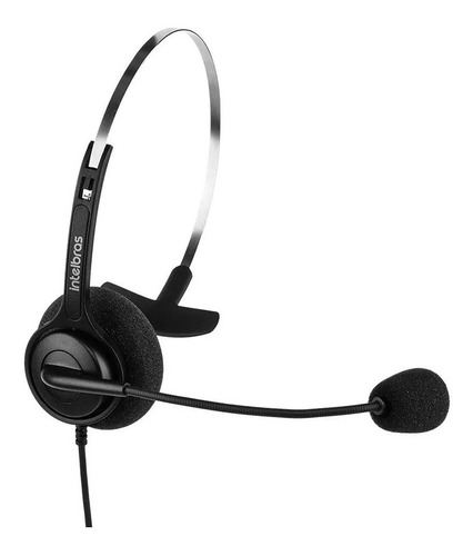 Imagem 3 de 4 de Telefone Headset Intelbras Hsb 40 Com Microfone Flexível