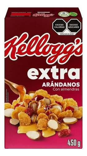 Cereal Kellogg's Extra Arándanos Con Almendras 450 G