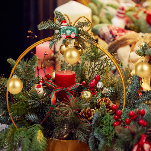 100 Piezas Ganchos Y Tapas Para Decorar Adornos Navideños