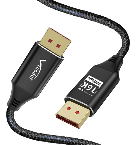 Cable Vrooder Dp 2.1, 20 M, 16k, Alta Definición