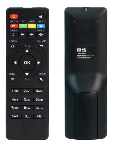 Imagen 3 de 3 de Tv box Stylos Tech Convertidor TV Dd01 estándar 4K 8GB negro con 1GB de memoria RAM