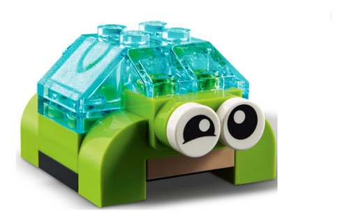 Imagen 6 de 8 de Set de construcción Lego Classic Creative transparent bricks 11013 500 piezas en caja