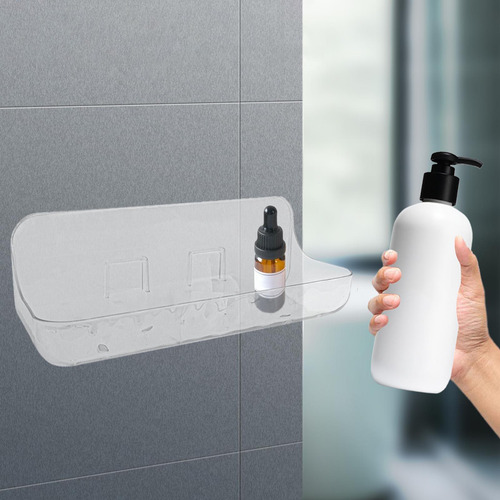 Estante De Ducha, Organizador De Baño, Acrílico 24x9x8cm