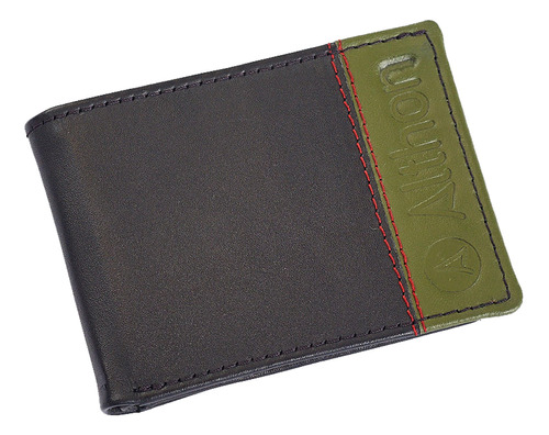 Billetera Althon Lander Wallet Als2221060420 Hombre Color Negro