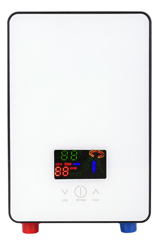 Calentador De Agua Eléctrico Instantáneo Sin Tanque 220v 650