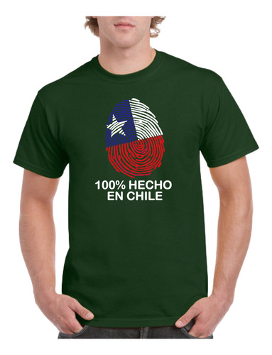 Polera Hombre Estampado Hecho En Chile