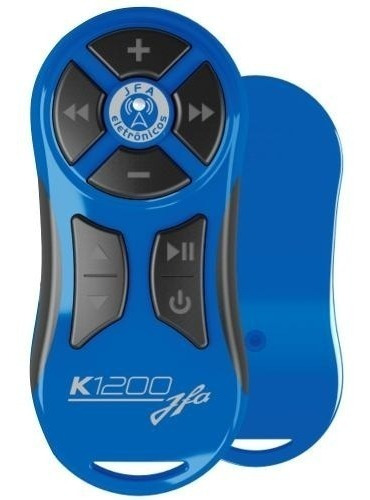 Kit 2 Controles Longa Distancia Jfa K1200 Azul Alcance 1200