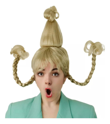 Tendencias De Peluca The Grinch Cindy De Wire