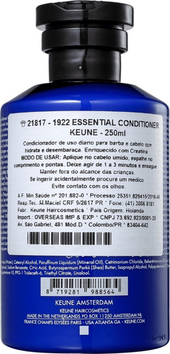 Imagem 2 de 2 de Keune 1922 By J. M. Keune Essential - Condicionador 250ml
