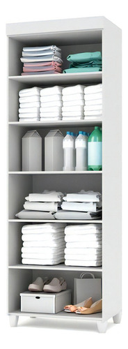 Kit 2 Armários Multiuso Rafaela 2 Portas Branco - Nathy Móve