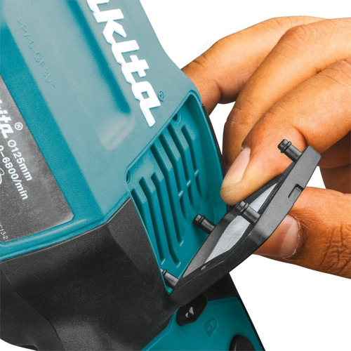 Polidor orbital excêntrico sem fio Makita DPO500RTE 5