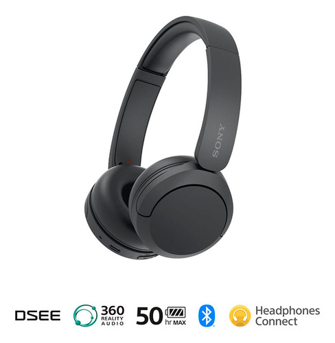 Audífonos Inalámbricos Sony Wh-ch520 Negro Negro