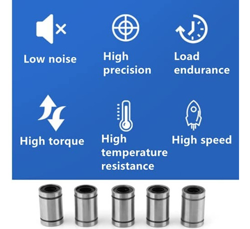 / Rodamiento De Bolitas Del Movimiento Linear 10pcs Lm8uu