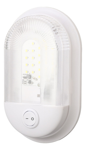 Domo De Techo Rv De 720 Lm, Led Único Para Remolque De 10 A