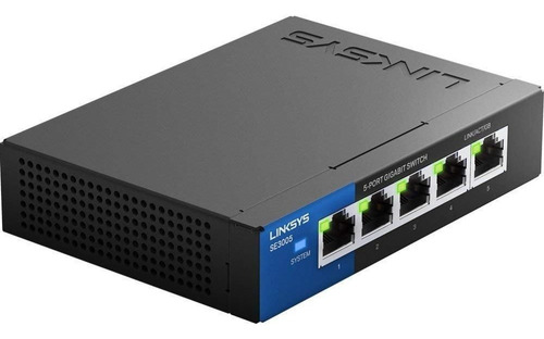 Switch Linksys 5 Puertos Gigabit Ethernet Se3005