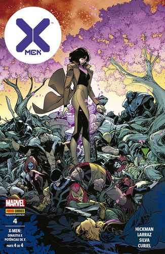 X-men - 04, de Hickman, Jonathan. Editora Panini Brasil LTDA, capa mole em português, 2021