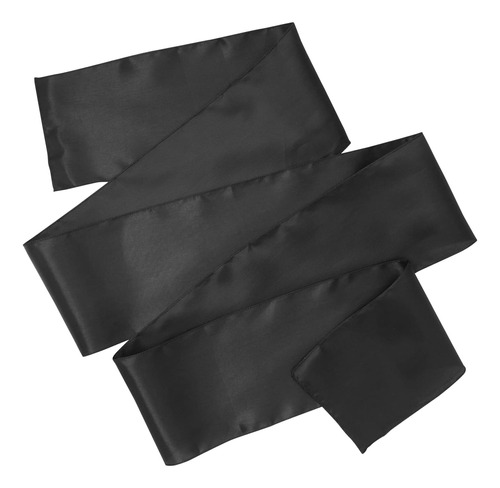 Paquete De 12 Bandas Negras Para Sillas Para Recepción De Bo