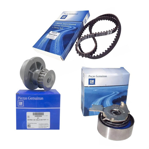 Kit Distribucion + Bomba Acdelco 100% Chevrolet Corsa Ii 1.8